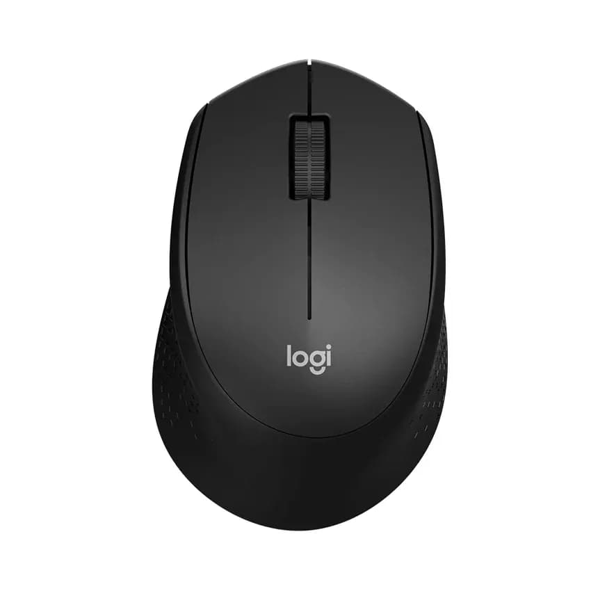 Chuột không dây Logitech M331 (USB/Màu đen-xám)